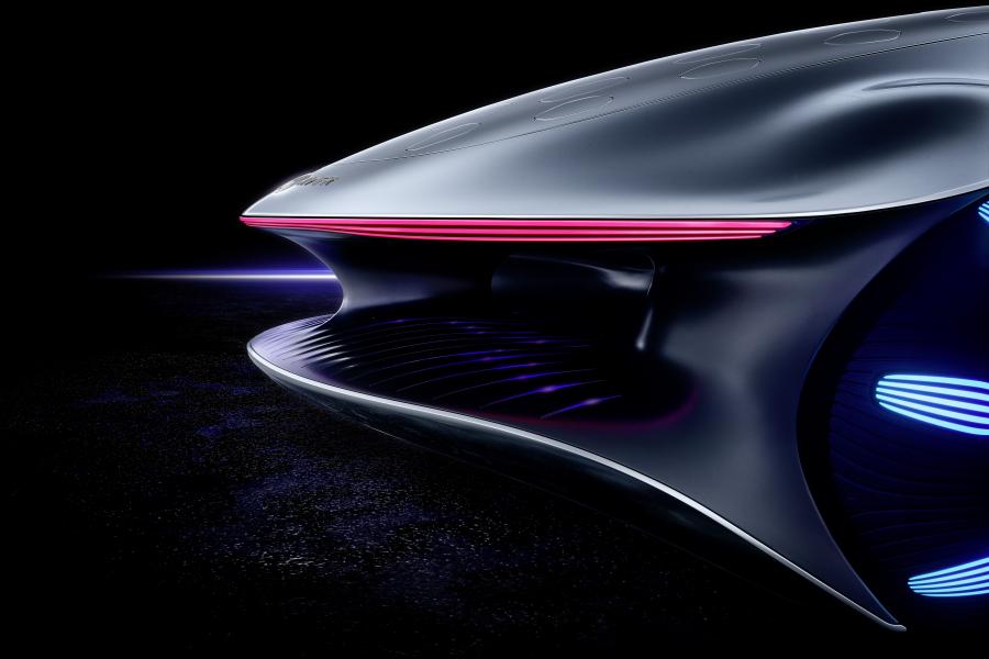 Детали экстерьера Mercedes-Benz VISION AVTR 2020 года  (фото 38 из 64)